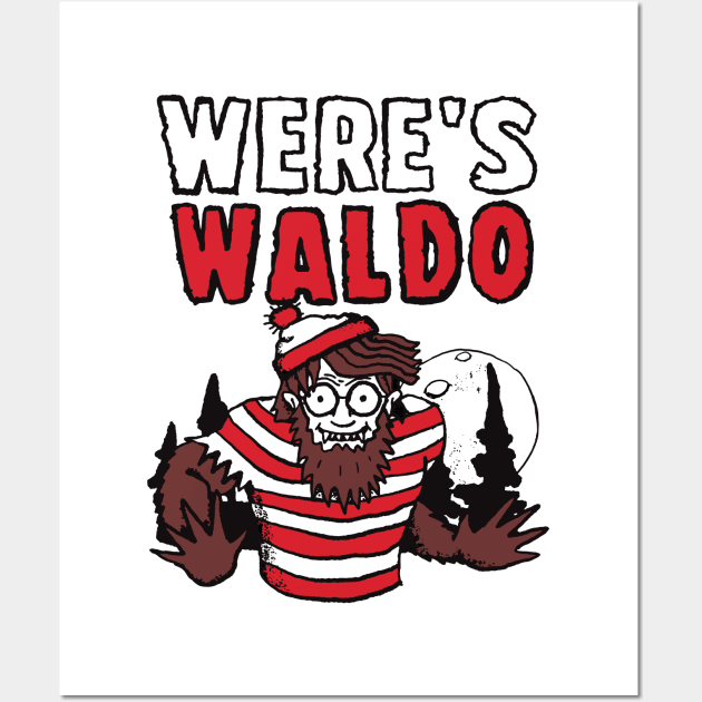 Were's Waldo Wall Art by bigbucketofguts